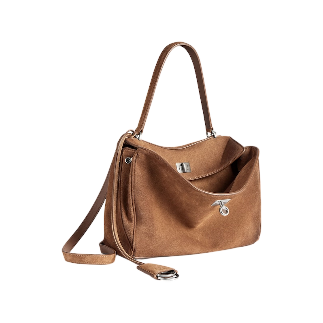 (W) 발렌시아가 로데오 핸드백 스몰 카멜((W) Balenciaga Rodeo Handbag Small Camel) - 2