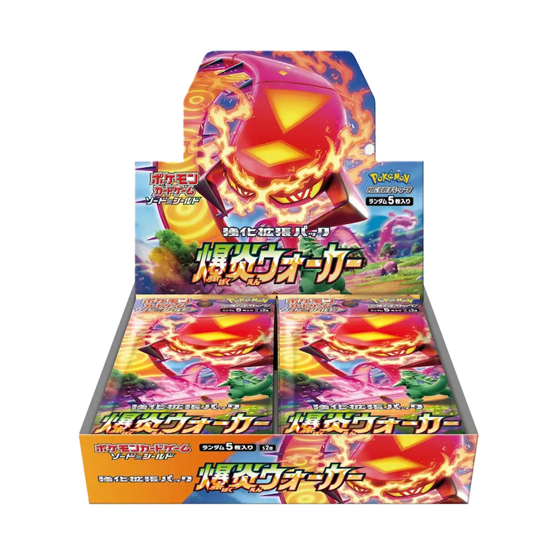 S2ABOX Pokemon TCG Sword & Shield Expansion Pack Explosive Walker Box (Japanese Ver.)