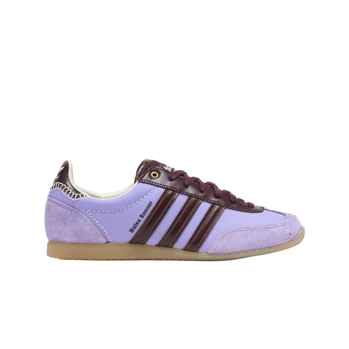 아디다스 x 웨일스 보너 재팬 슈즈 크림 화이트 라이트 퍼플(Adidas x Wales Bonner Japan Shoes Cream White Light Purple)