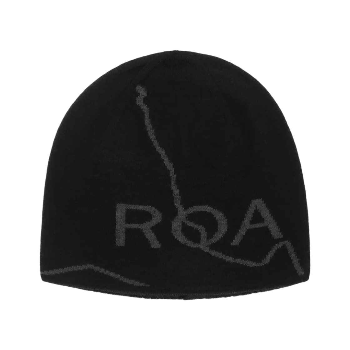 로아 로고 울 비니 블랙(Roa Logo Wool Beanie Black)