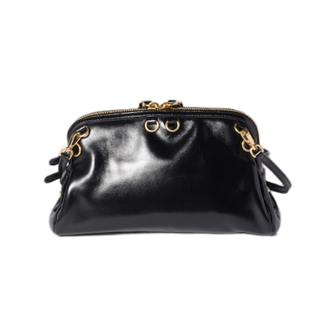미우 미우 레더 클러치 블랙(Miu Miu Leather Clutch Black) - 3