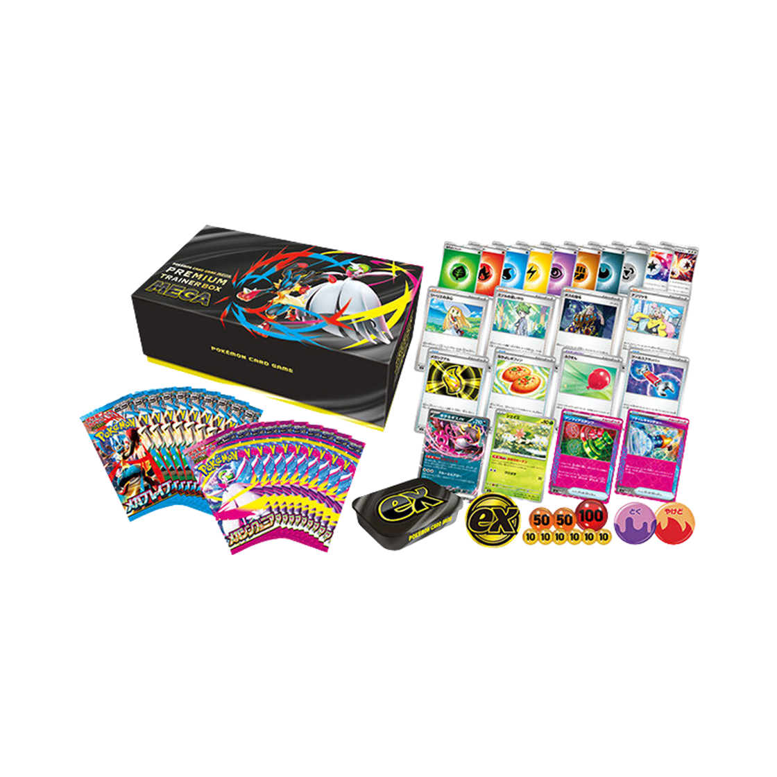 포켓몬 TCG 프리미엄 트레이너 박스 메가 (일어판)(Pokemon TCG Premium Trainer Box MEGA (Japanese Ver.))