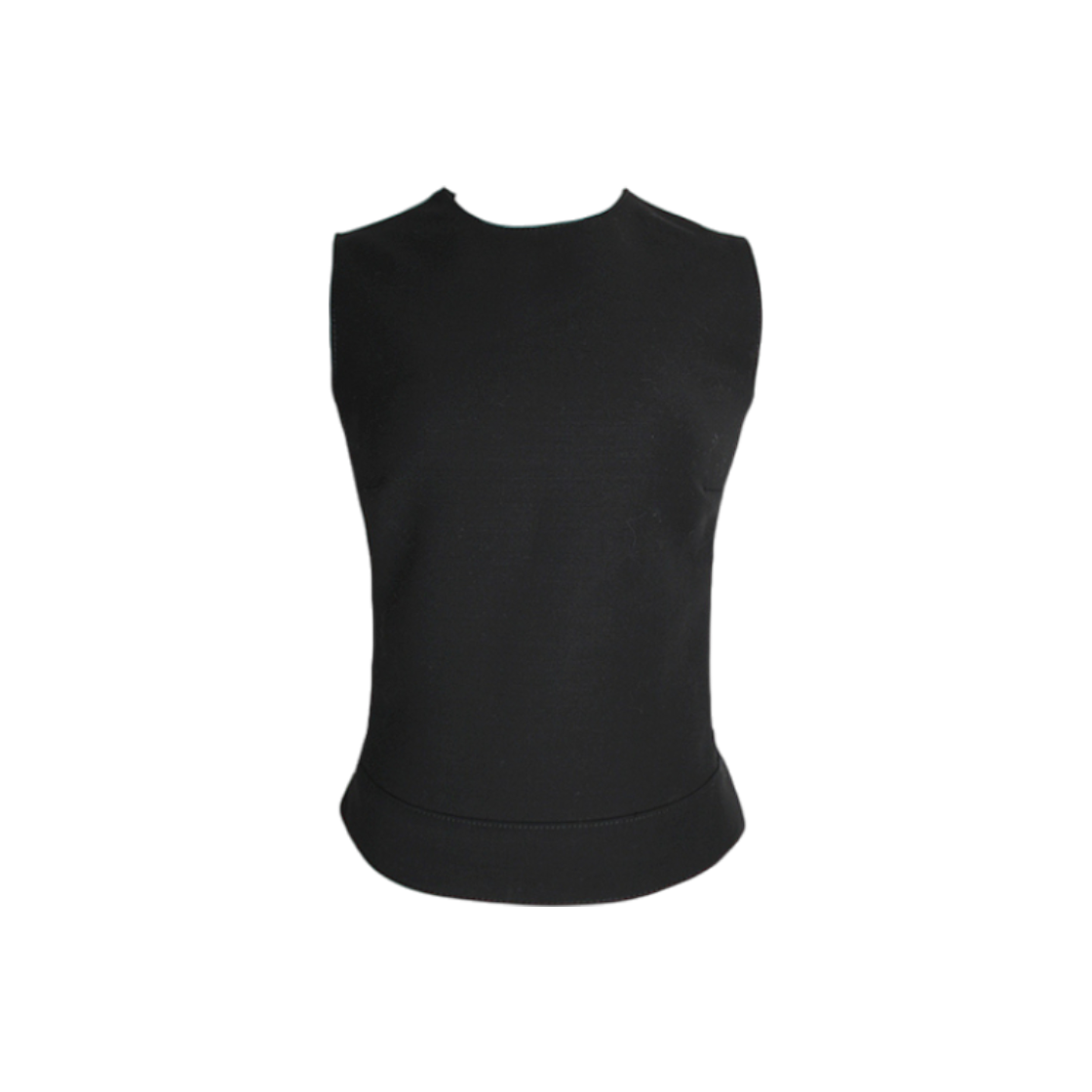 ITHPODAMIQUJ Gucci Black Wool Sleeveless Top Size 44