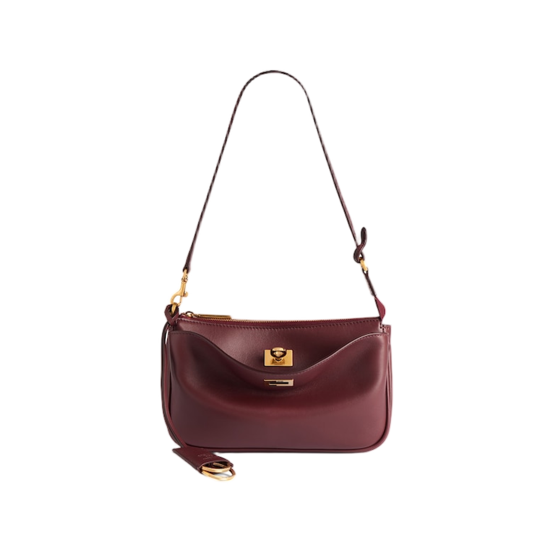 발렌시아가 로데오 슬링 포쉐트 다크 버건디(Balenciaga Rodeo Sling Pochette Dark Burgundy) - 1