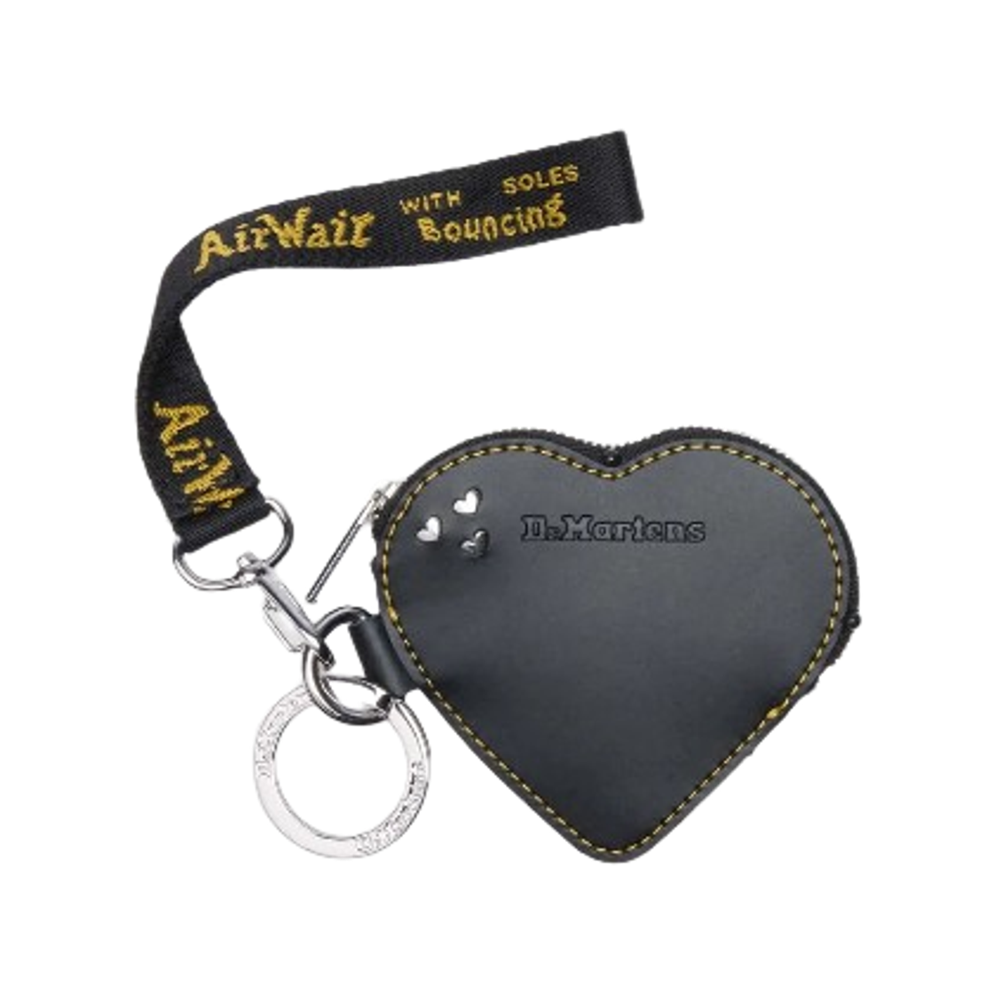 41430001 Dr. Martens Heart Wallet Black