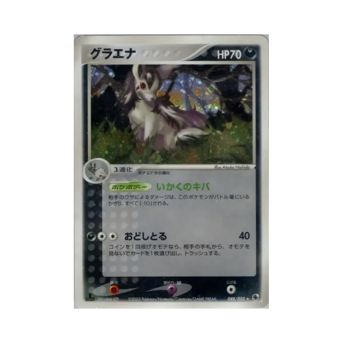 포켓몬 TCG 그라에나 R 어드벤스드 익스팬션 팩 (일어판)(Pokemon TCG Mightyena R Adv Expansion Pack (Japanese Ver.))