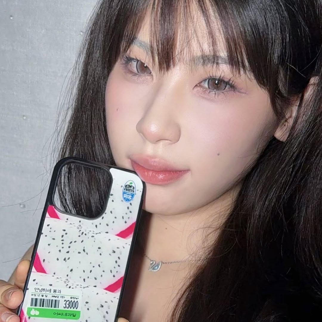 [EARPEARP X KIMS FRUITS] Hellogon Fruit Epoxy Case MagSafe 착용 스타일 - 2