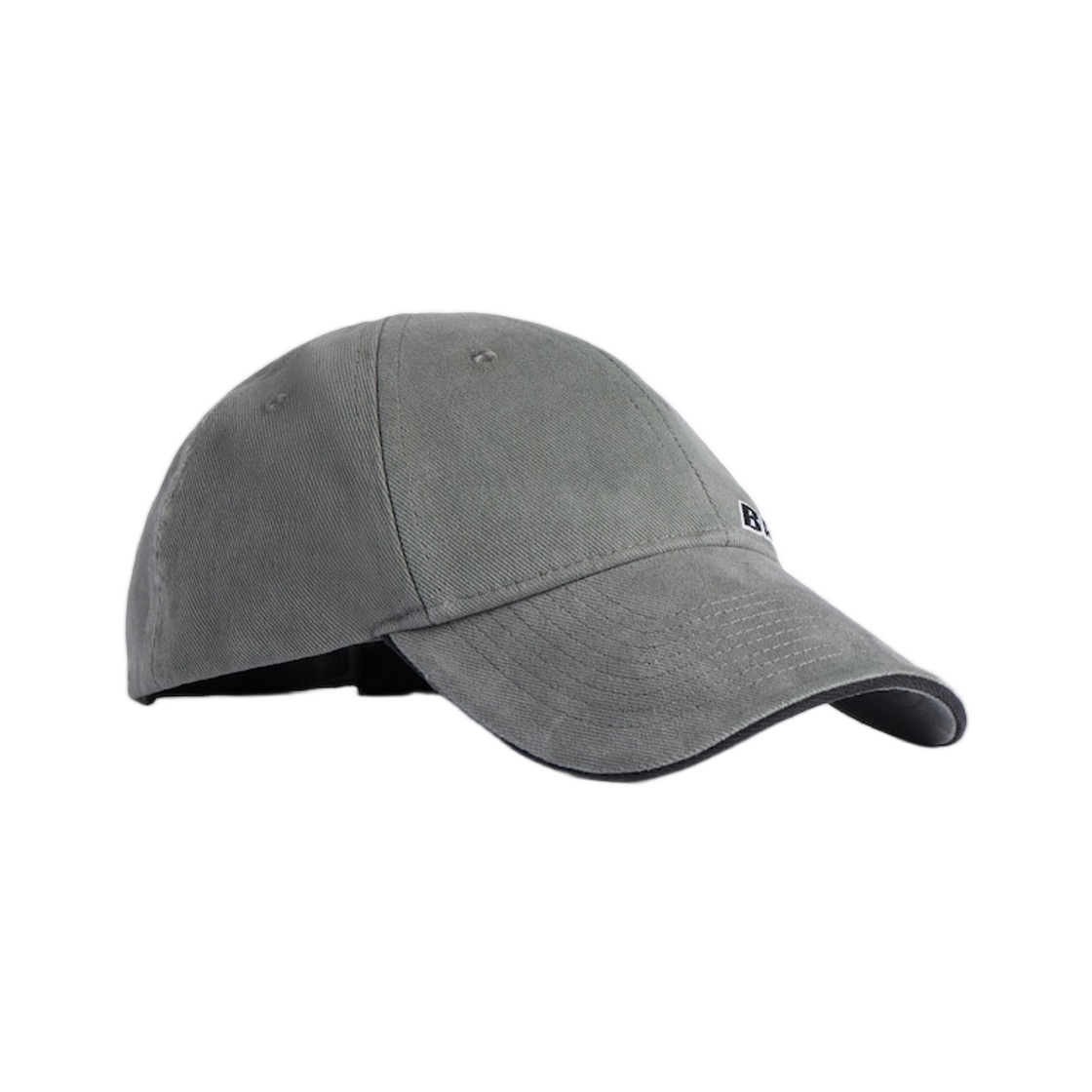 발렌시아가 틸티드 타이포 캡 다크 헤더 그레이(Balenciaga Tilted Typo Cap Dark Heather Grey) - 2