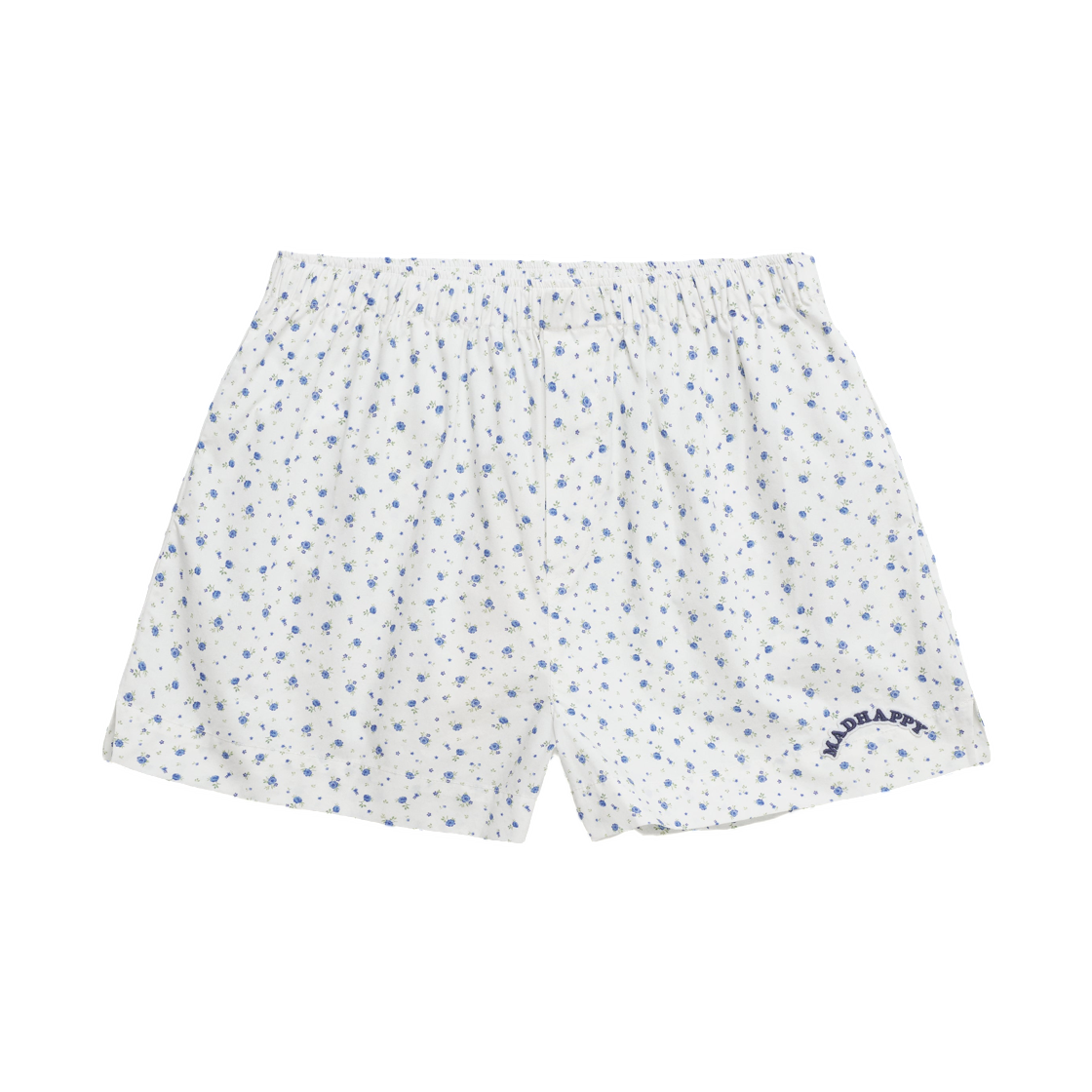 (W) 매드해피 복서 쇼츠 블루 디시 프린트((W) Madhappy Boxer Short Blue Ditsy Print)
