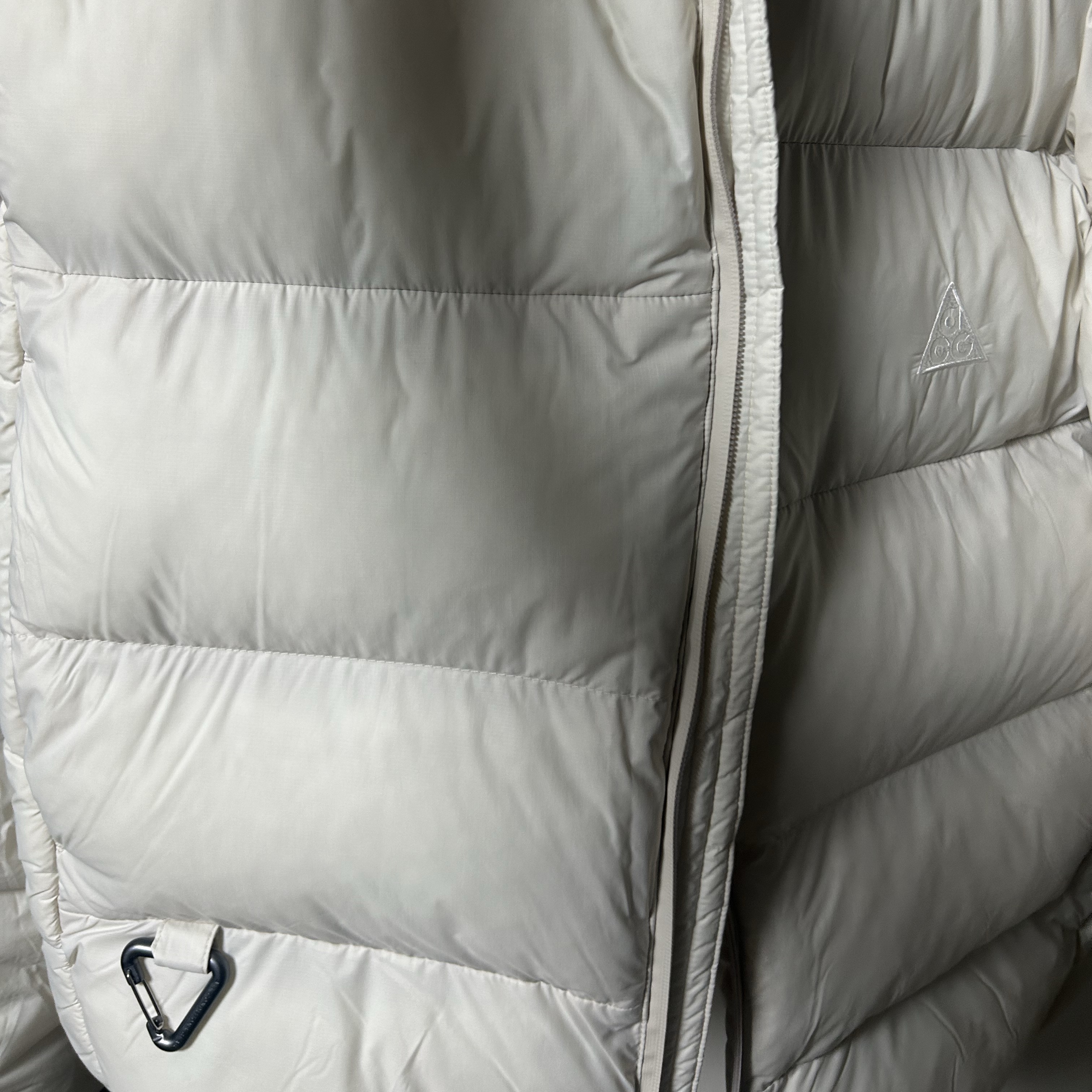 Nike ACG Therma-Fit ADV Lunar Lake Loose Hooded Jacket Light Orewood Brown - Asia 착용 스타일