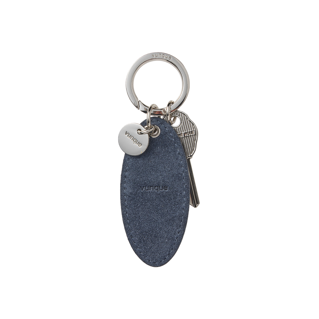 분크 스웨이드 라운드 키 참 고스네이비(vunque Suede Round Key Charm Goth Navy) - 3