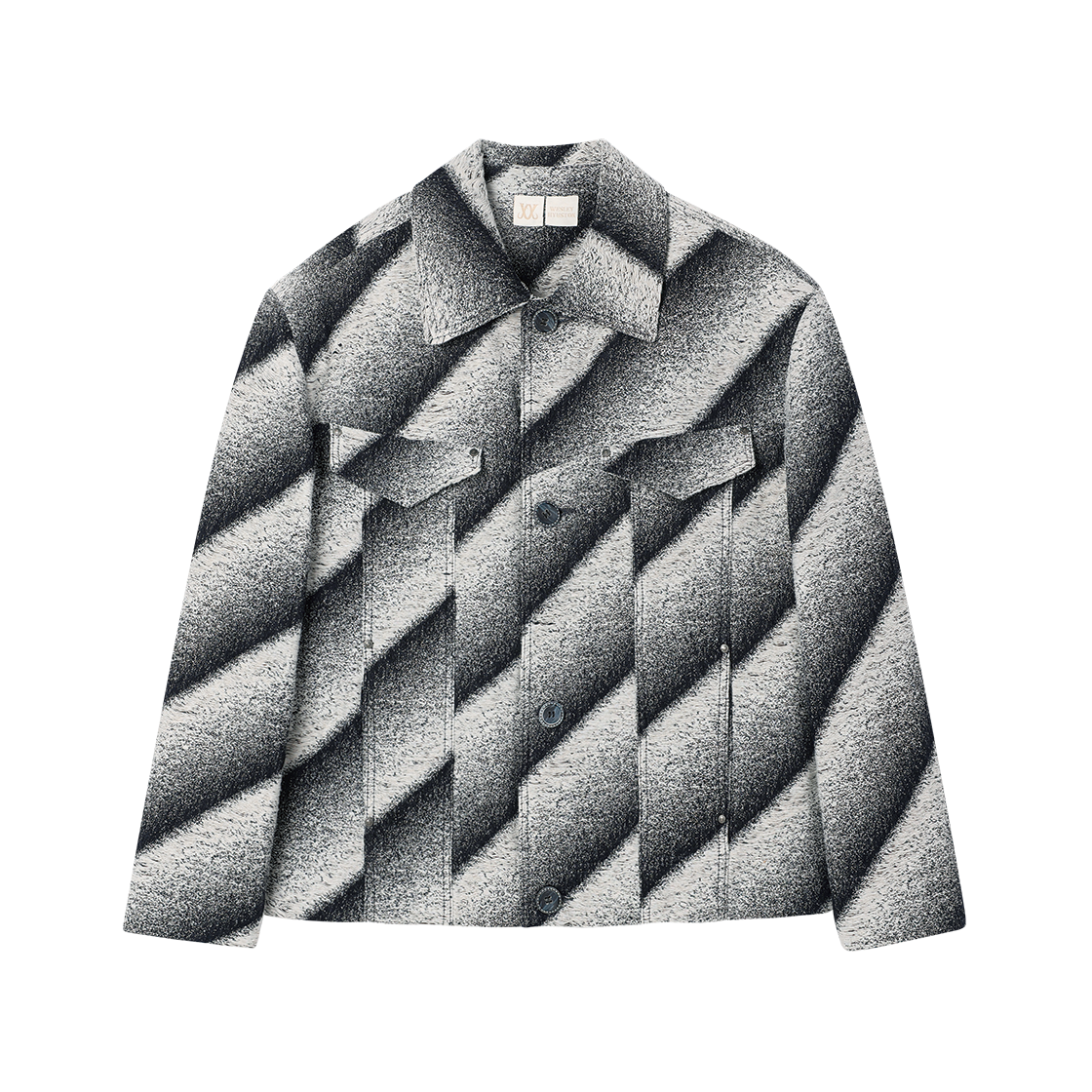 웨슬리휴스턴 샌더슨 러프 데님 자켓 블루(WESLEY HYUSTON Sanderson Rough Denim Jacket Blue)