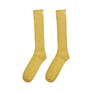 lovememonster Soft Warm Ribbed Wool Knee Socks Mustard