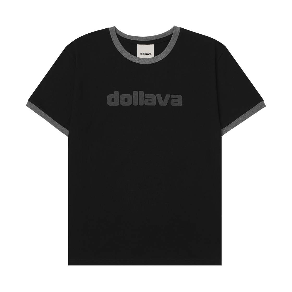 돌라바 립 티셔츠 블랙(Dollava Rip T-Shirt Black)
