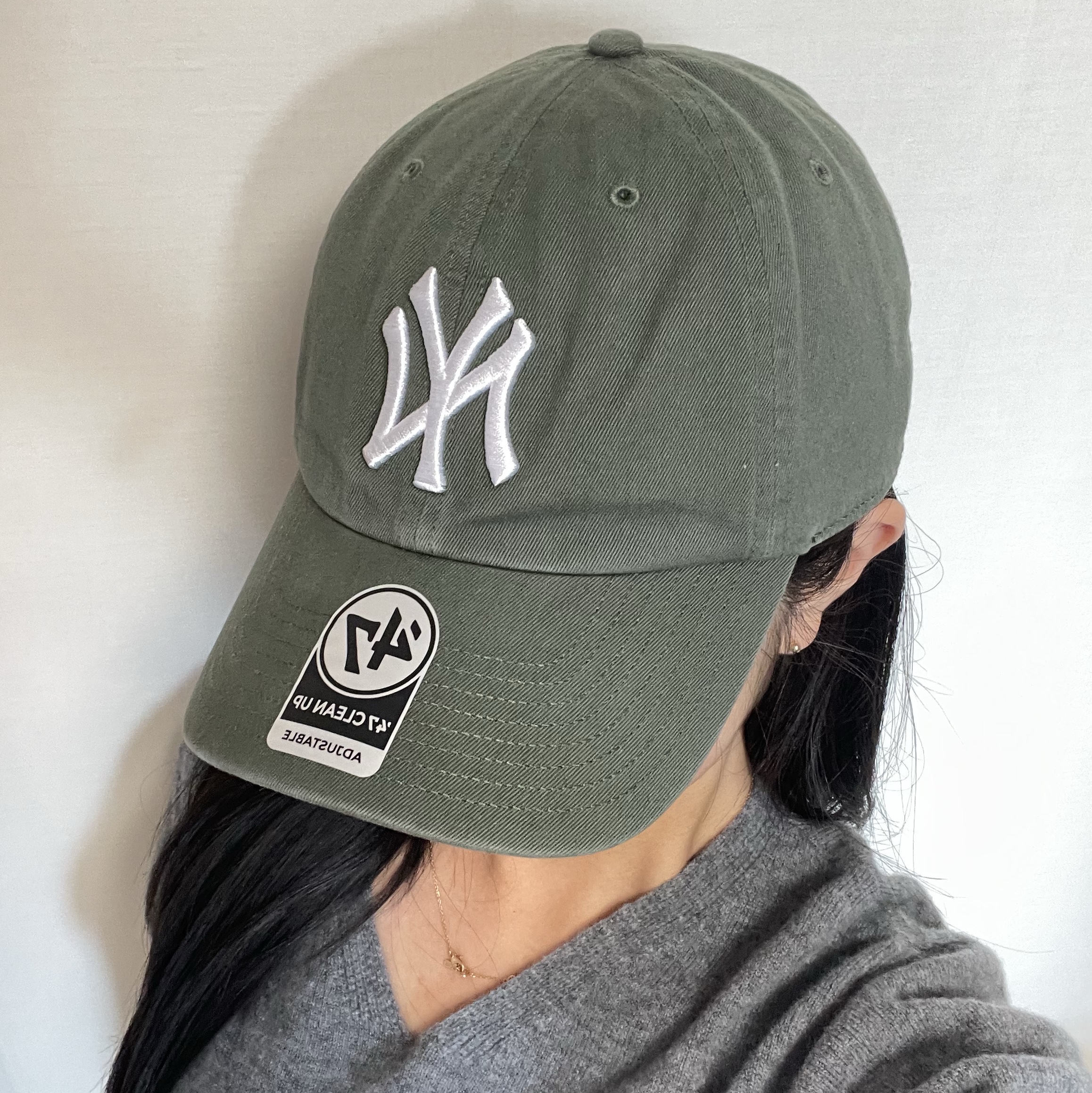 47 Brand New York Yankees Clean Up Moss 착용 스타일