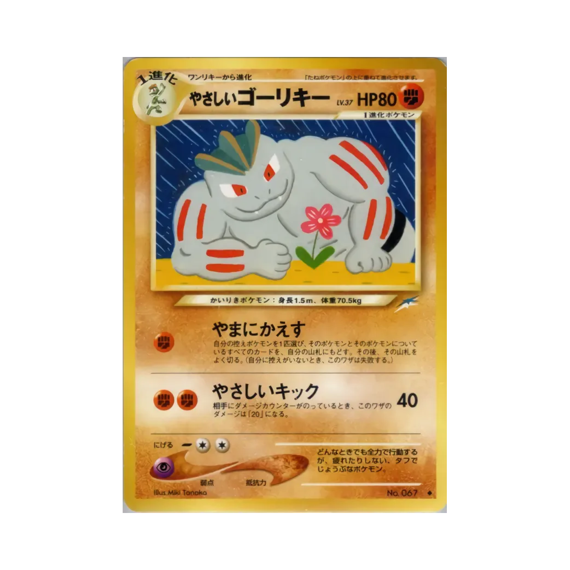 포켓몬 TCG 라이트 근육몬 U 다크니스, 앤드 투 라이트... (일어판)(Pokemon TCG Light Machoke U Darkness, And To Light... (Japanese Ver.))