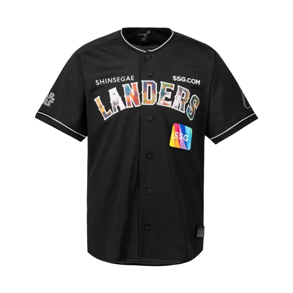 SSG 랜더스 x 스타워즈 스페셜 유니폼 블랙 (논 마킹 버전)(SSG Landers x Star Wars Special Uniform Black (Non Marking Ver.))