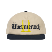 G-DRAGON Ubermensch Unstructured Snapback Hat Natural Navy