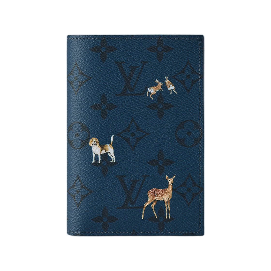 M27052 Louis Vuitton Passport Cover Navy