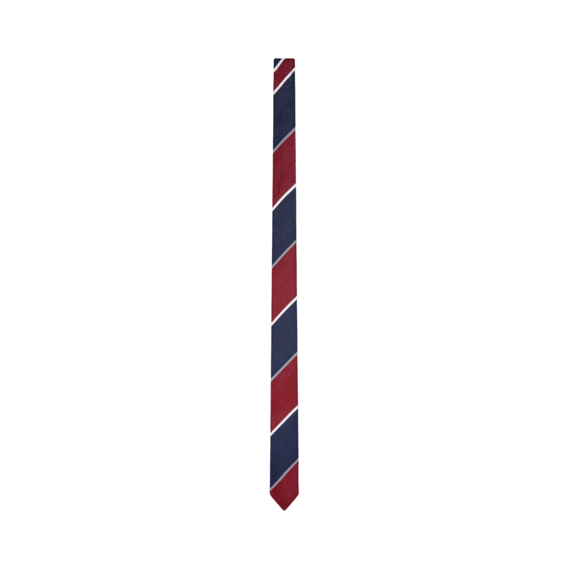 톰브라운 얼터너티브 스트라이프 타이 버건디(Thom Browne Alternative Stripe Tie Burgundy)