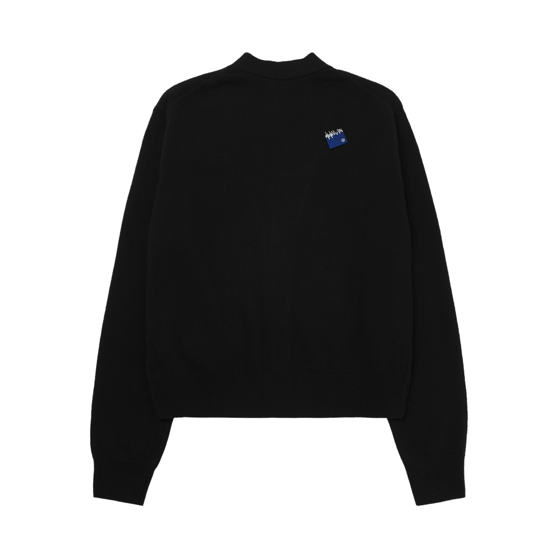 아더에러 시그니피컨트 TRS 태그 가디건 01 느와르 크롭 버전(Ader Error Sig; TRS Tag Cardigan 01 Noir Crop Ver.) - 2