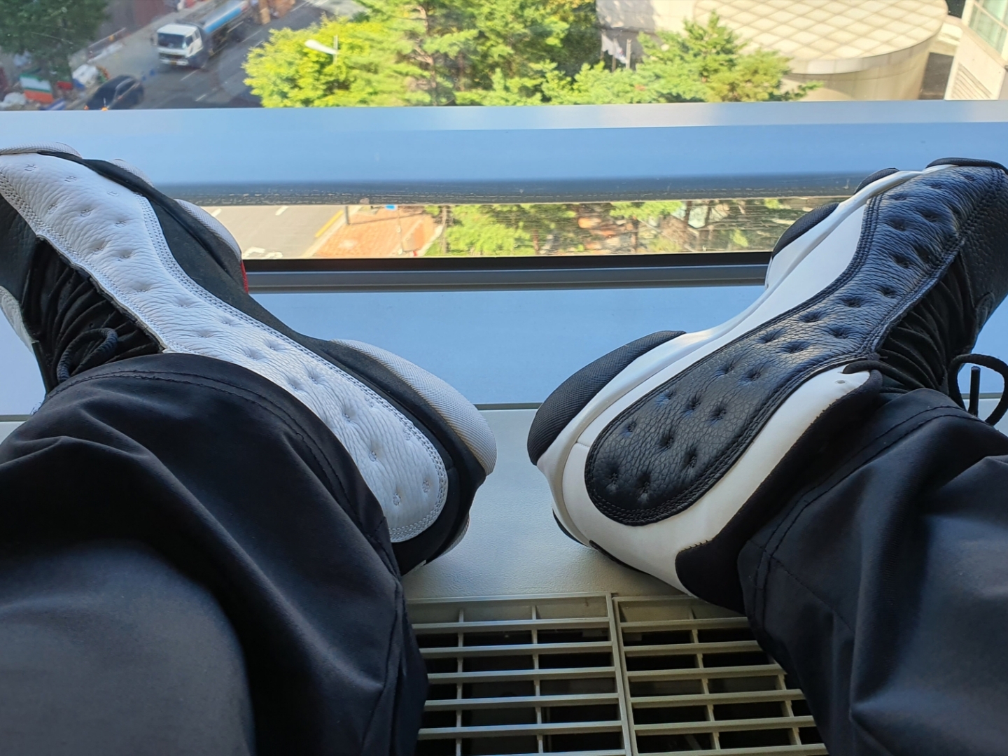 Jordan 13 Retro He Got Game 2013, Jordan 13 Retro Reverse He Got Game 착용 스타일
