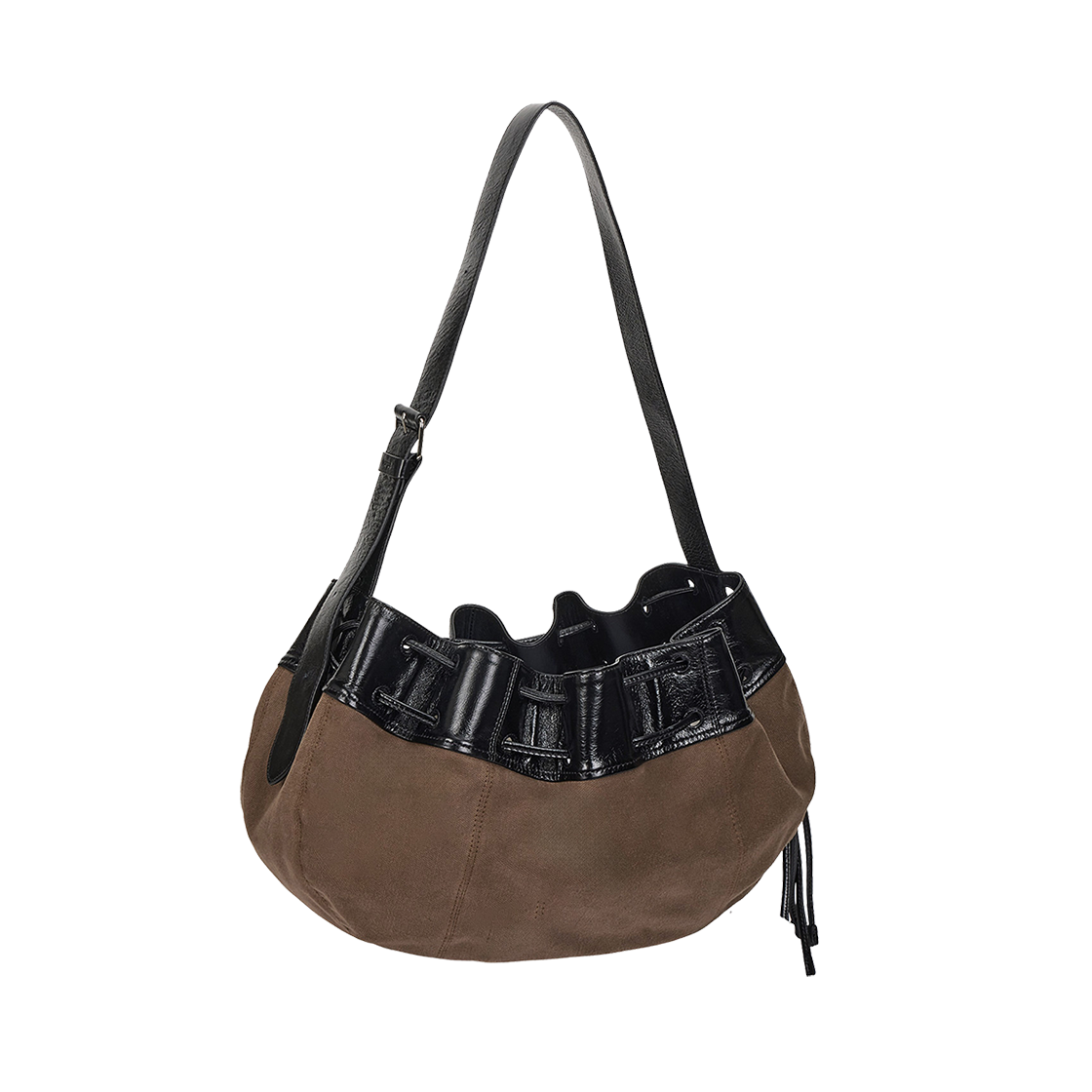 P0000FGU_K vunque Perfec Wave String Hobo L Khaki