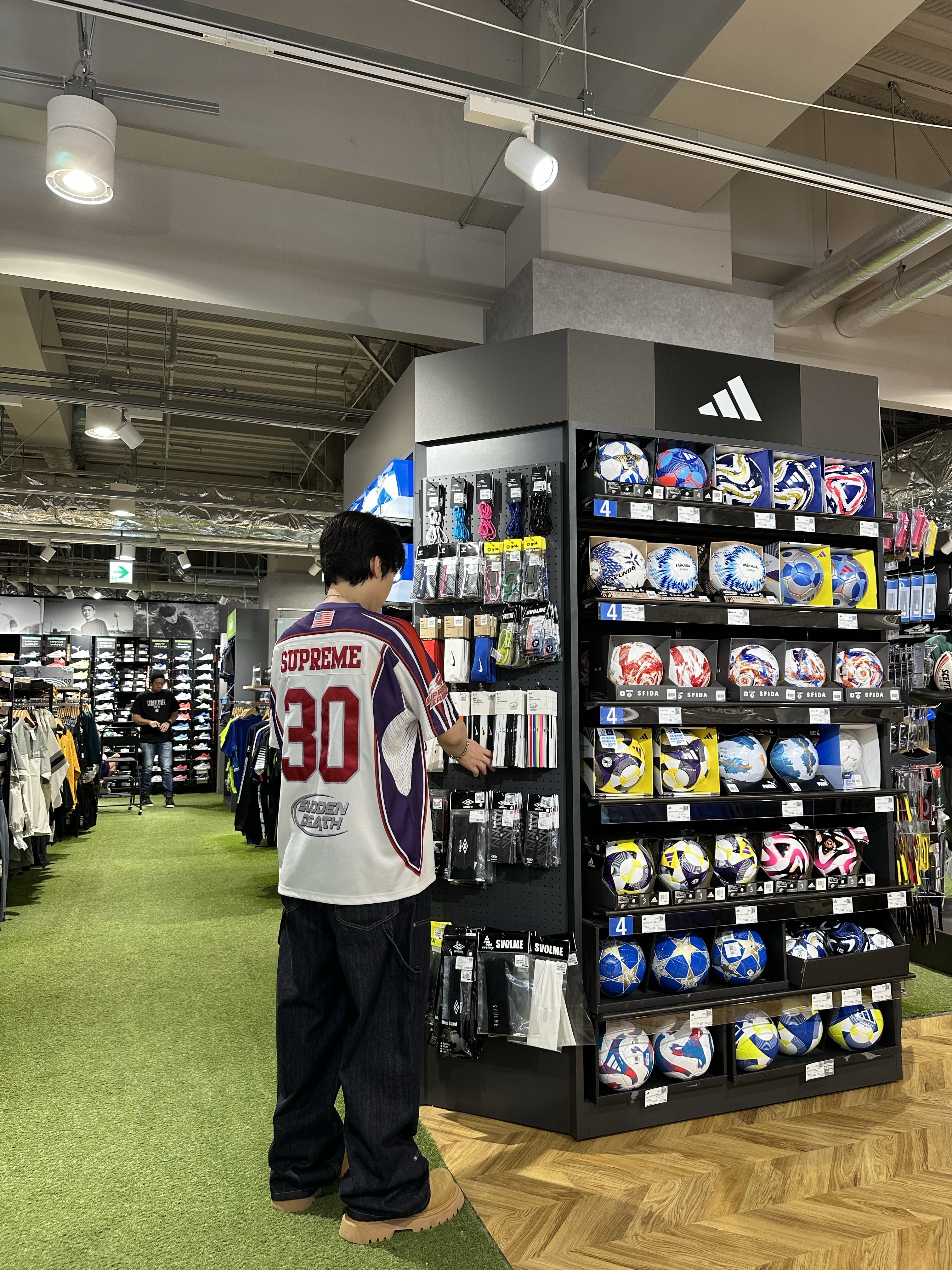 Supreme Sudden Death Football Jersey White - 24SS 착용 스타일 - 3