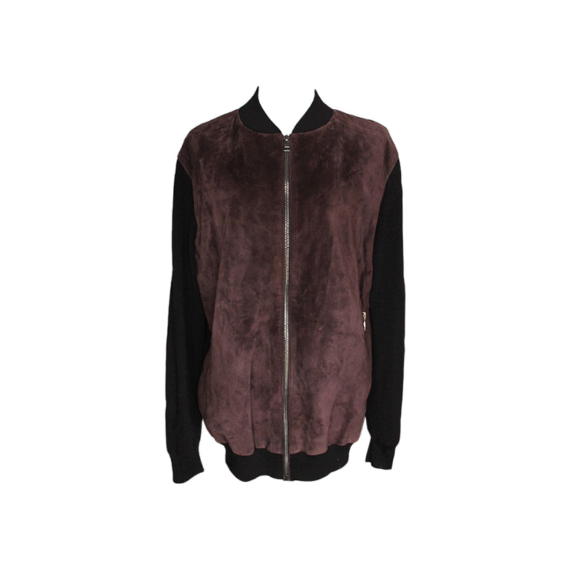 페라가모 브라운 스웨이드 집업 자켓 66 사이즈(Salvatore Ferragamo Brown Suede Zip Jacket Size 66)