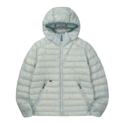 SIERRA DESIGNS W Muir Lightweight Goose Down Hooded Jacket Light Grey