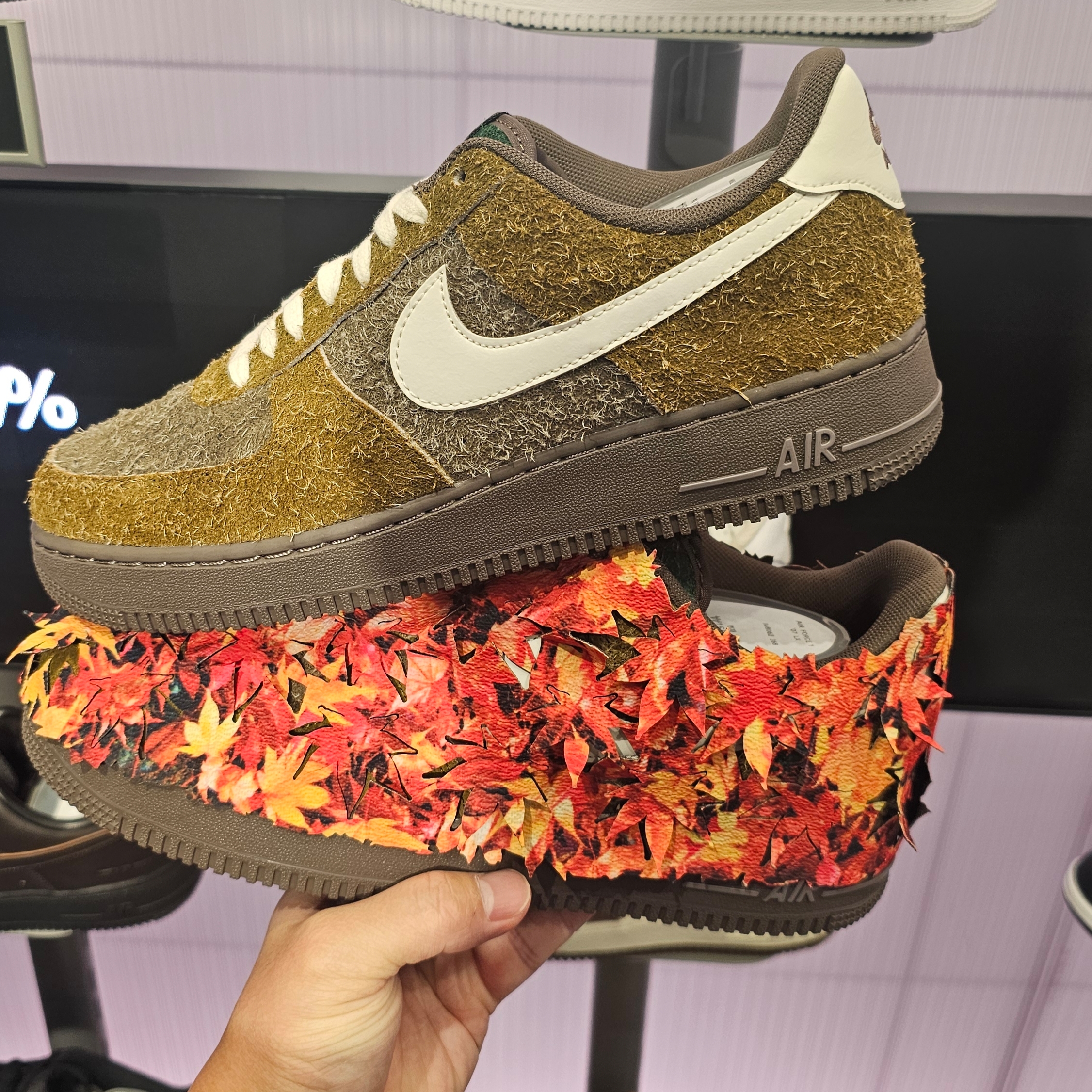 Nike Air Force 1 '07 Multicolor 착용 스타일