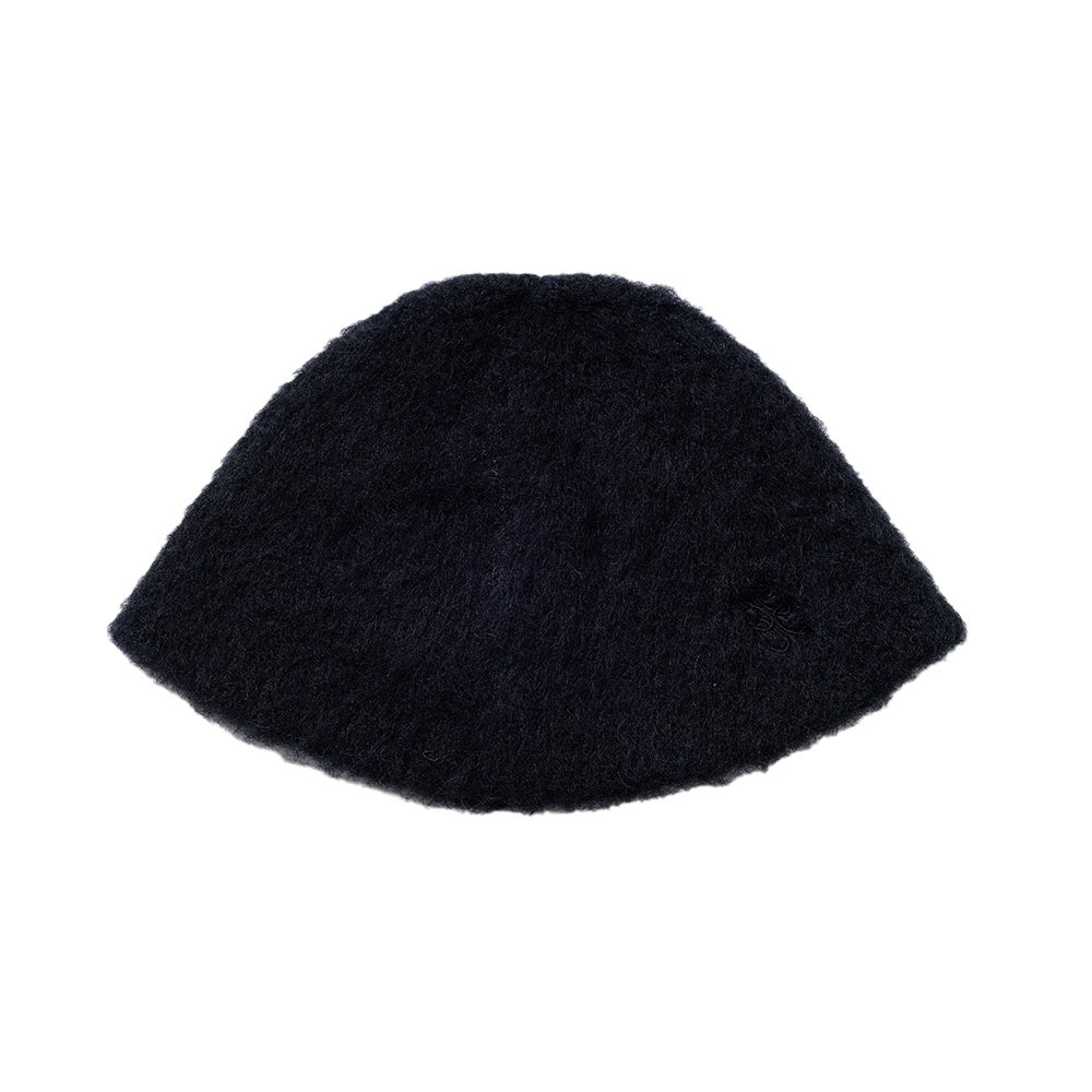 아코크 브러쉬드 블렌드 비니 블랙(ACOC Brushed Blend Beanie Black)