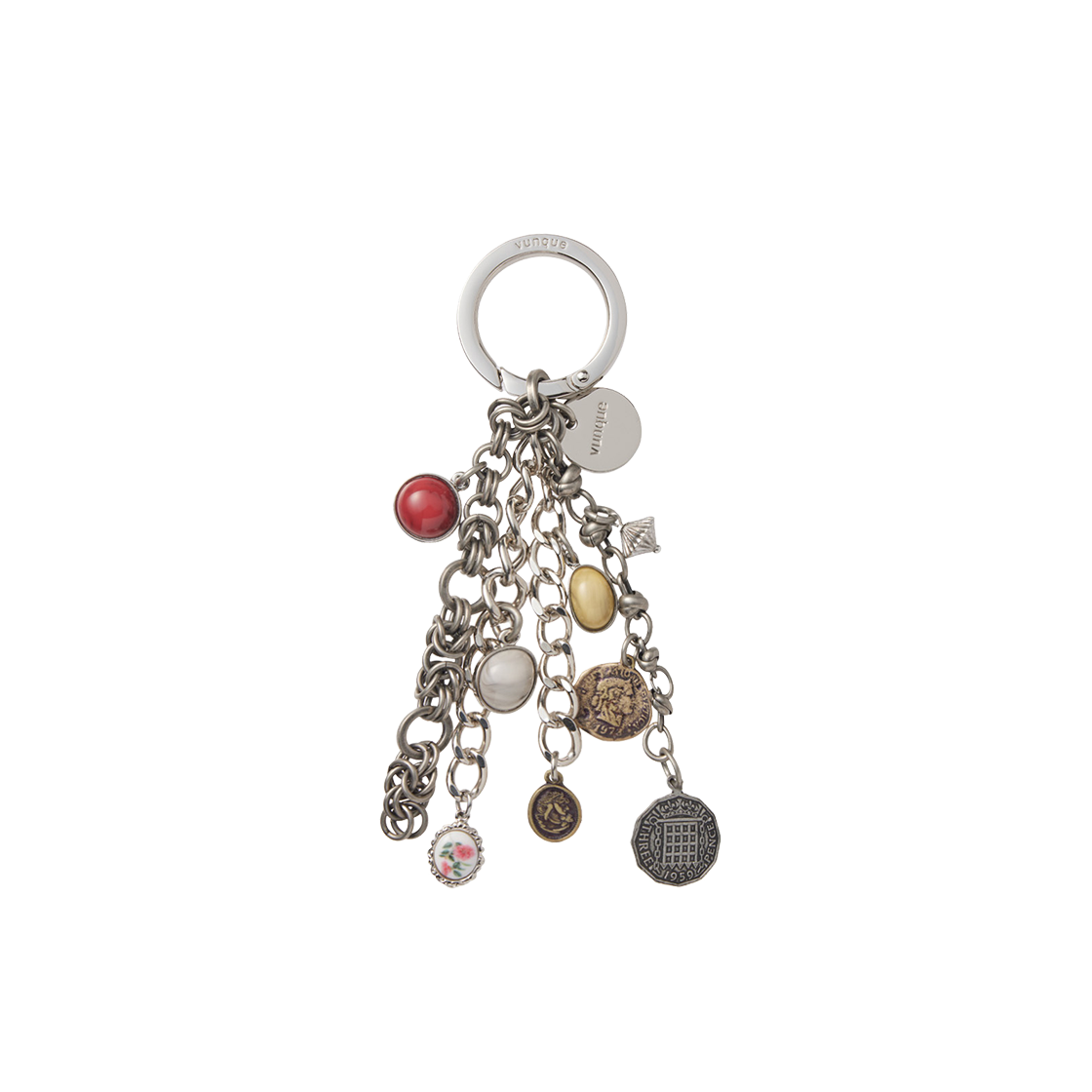 P0000FLF_K vunque Wicked Metal Charm Silver