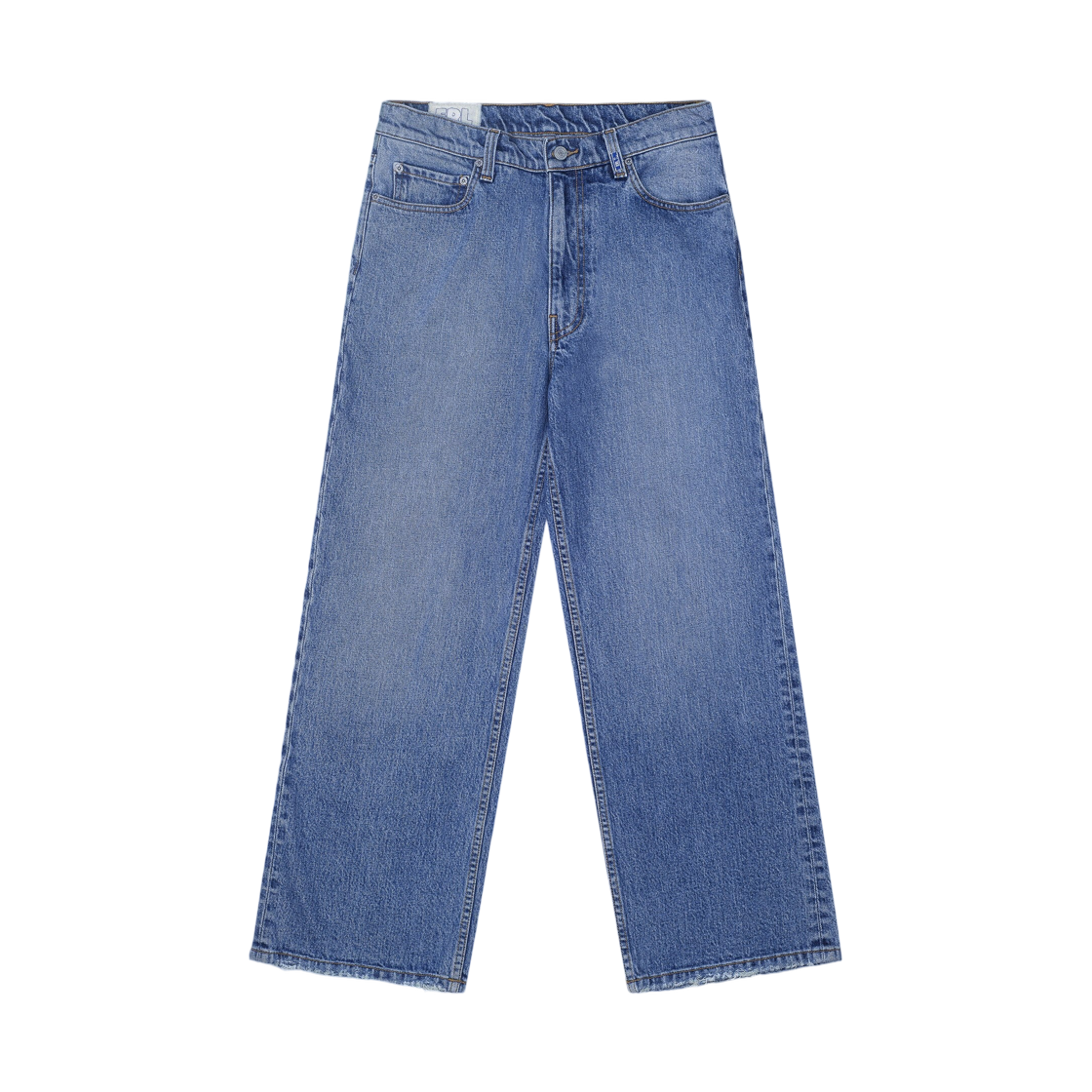 - ERL Denim Straight Leg Jeans Light Blue