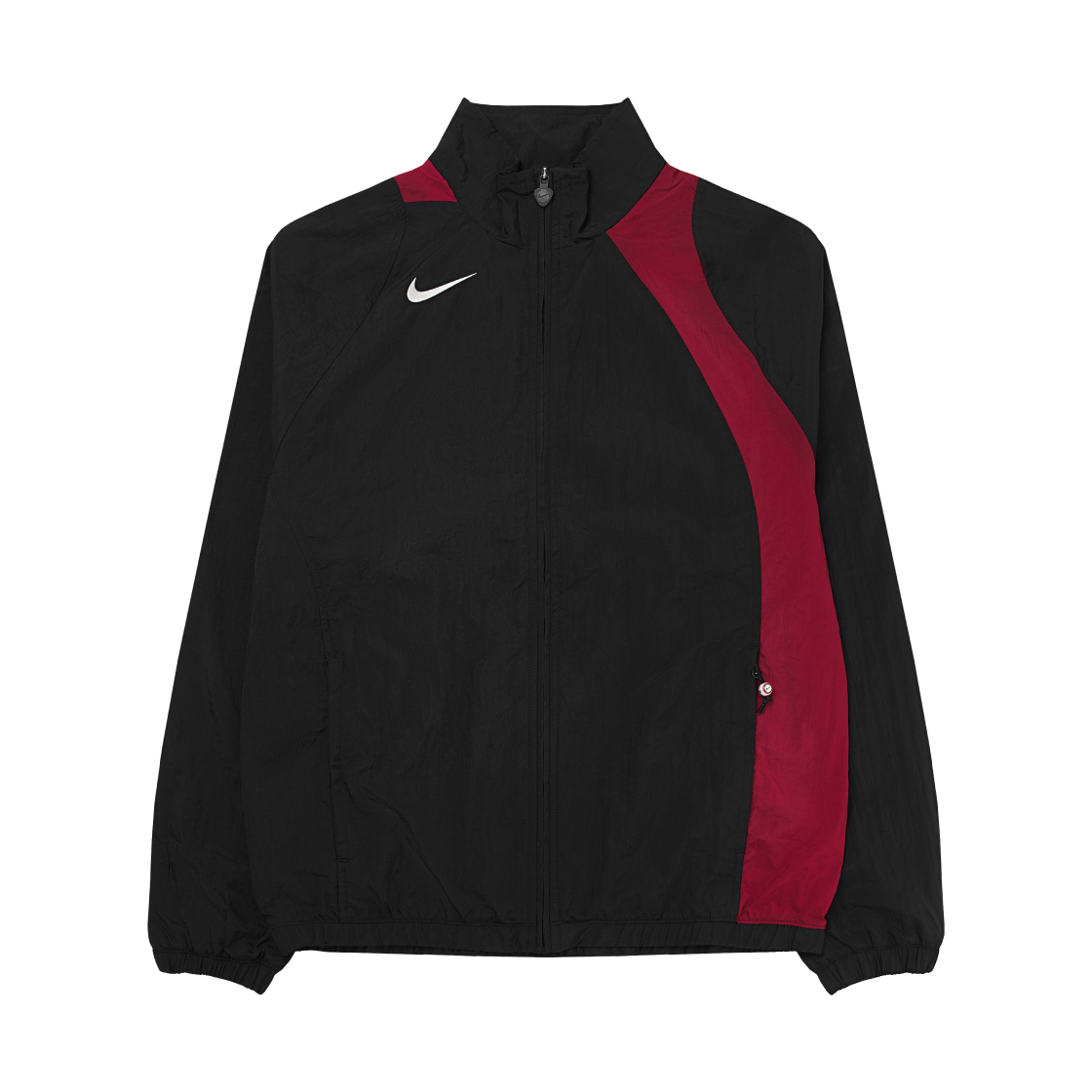 나이키 토탈 90 리펠 풋볼 트랙수트 자켓 블랙 짐 레드 - 아시아(Nike Total 90 Repel Football Tracksuit Jacket Black Gym Red - Asia)