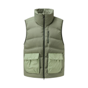 Salomon Cross Down Vest Light Green
