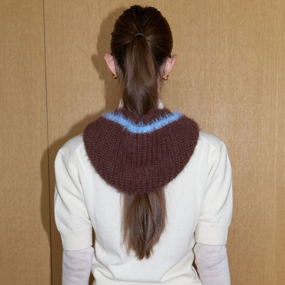 러브미몬스터 스노위 스무디 바라클라바 브라운(lovememonster Snowy Smoothie Balaclava Brown) - 4