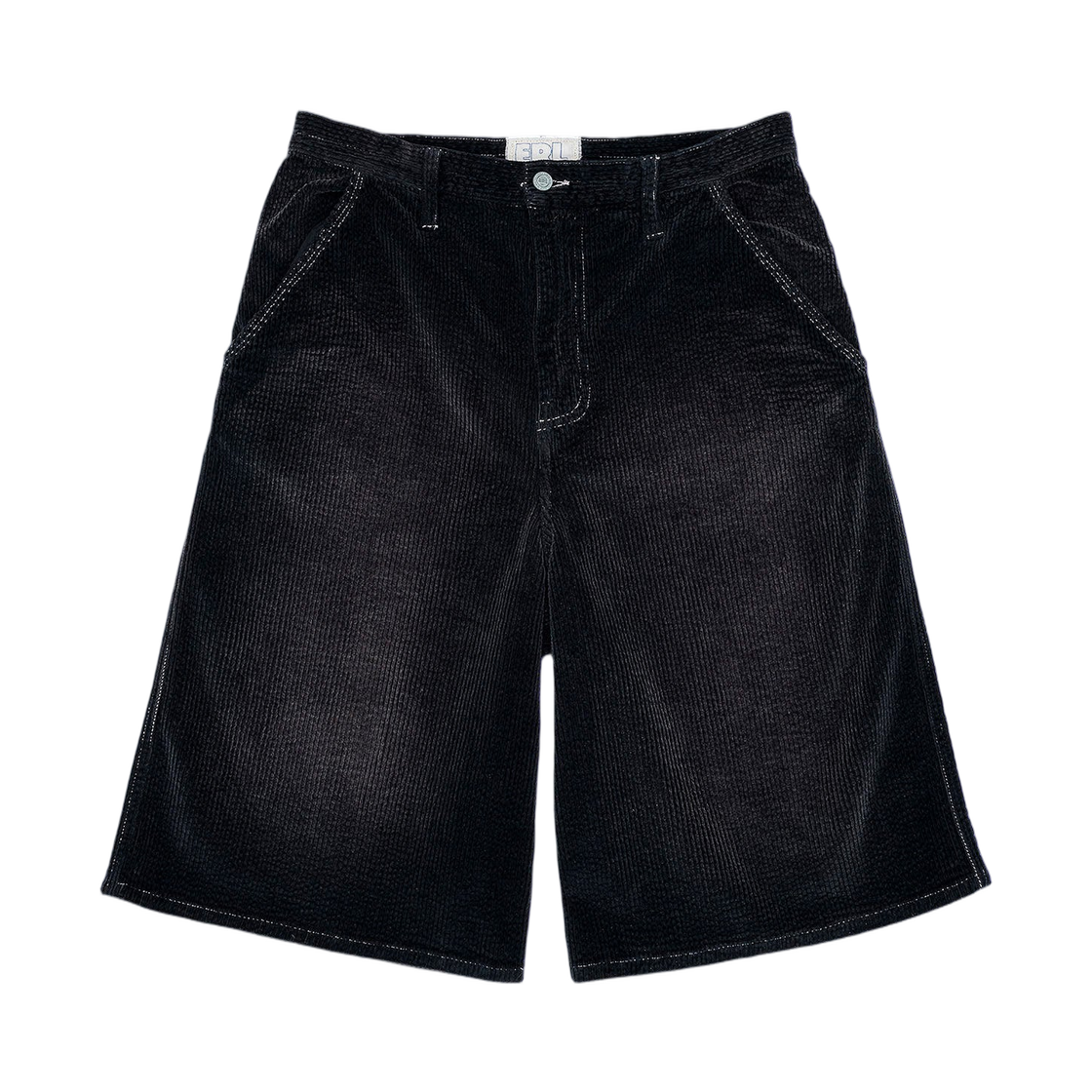 ERL 코듀로이 보드워크 쇼츠 블랙(ERL Corduroy Boardwalk Shorts Black)