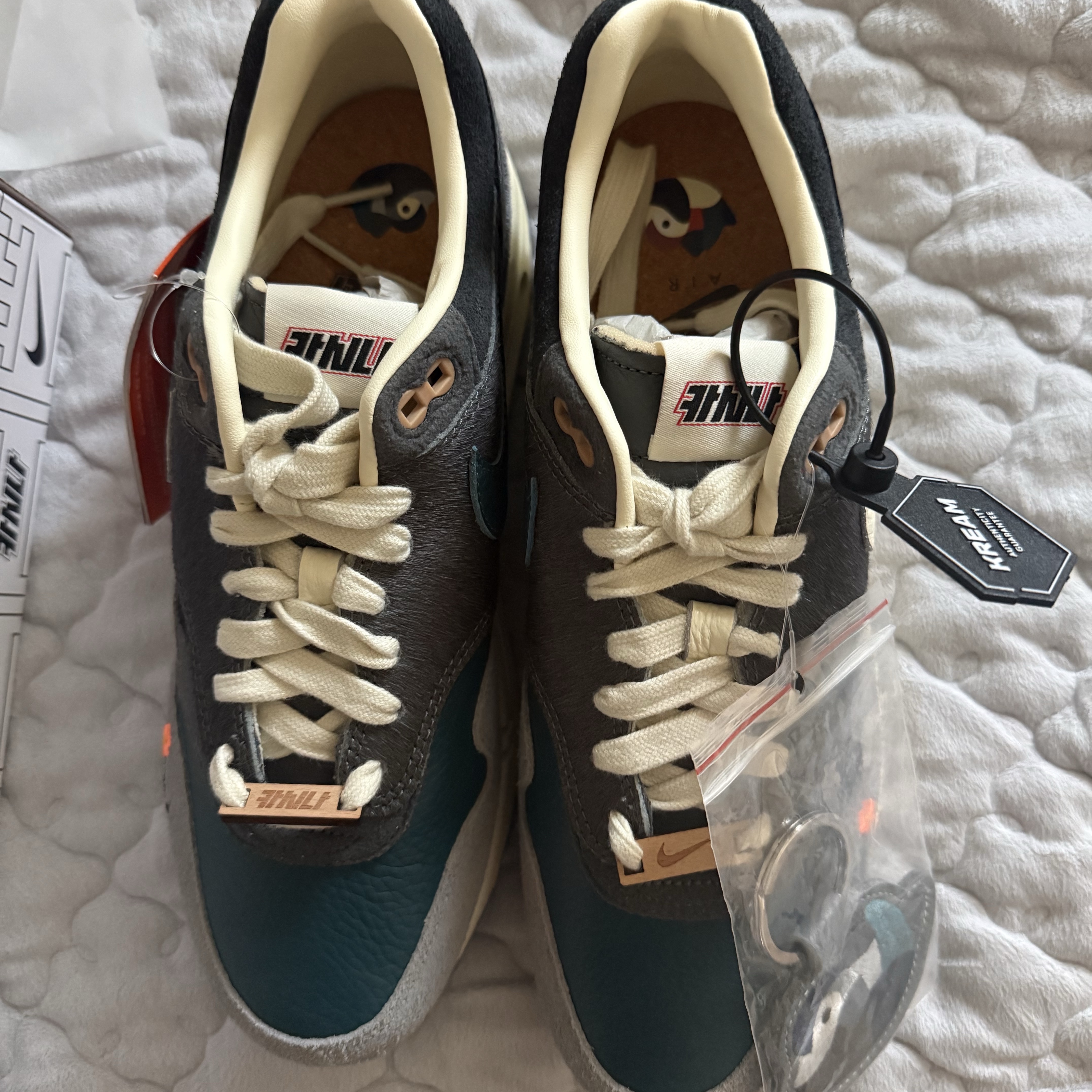 Nike x Kasina Air Max 1 SP Won-Ang Particle Grey 착용 스타일