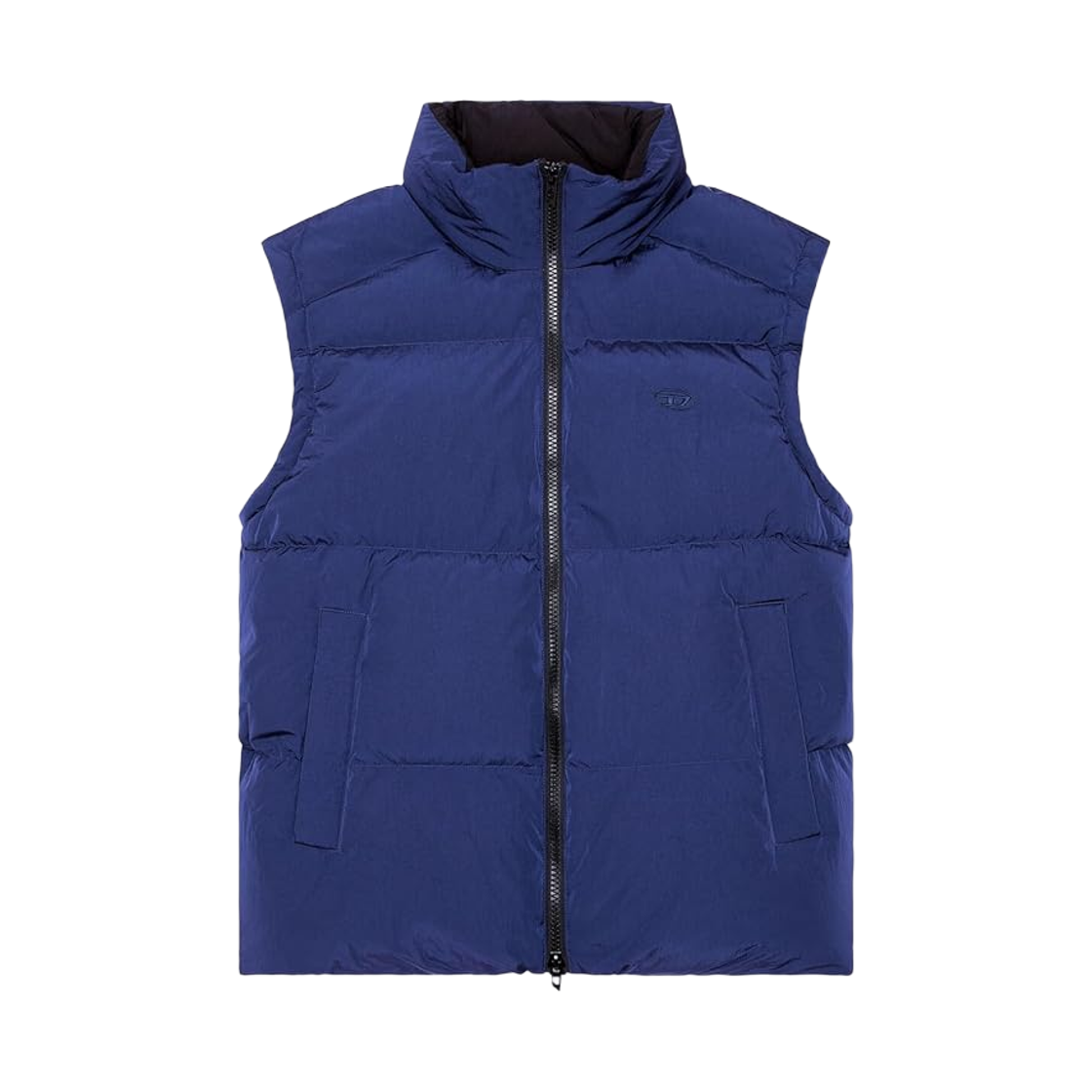 A144030GHBZ-8MS Diesel W-Raveel-Sl Down Vest Blue