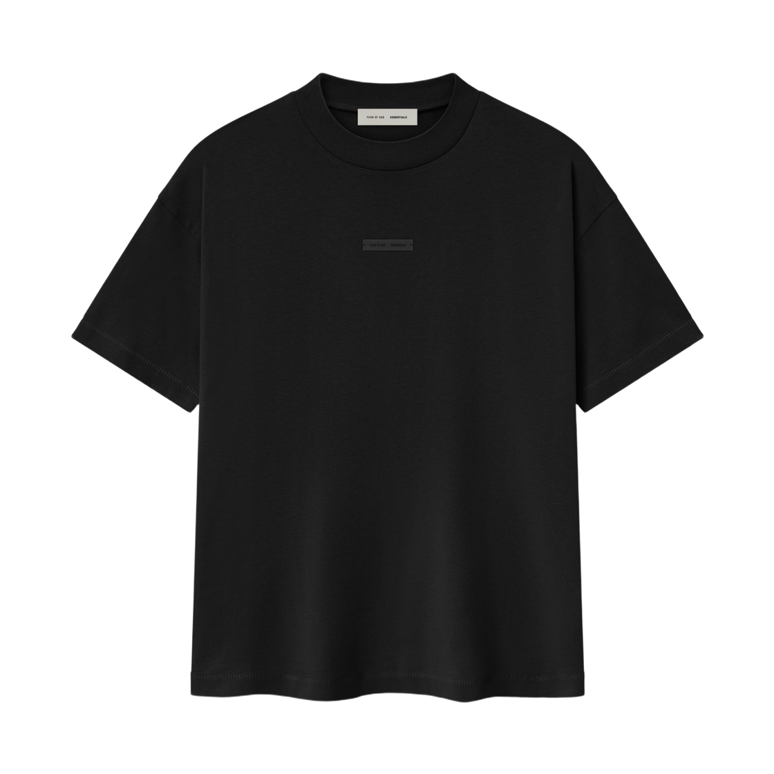에센셜 클래식 티셔츠 제트 블랙 - 25SS(Essentials Classic T-Shirt Jet Black - 25SS)