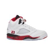 Jordan 5 Retro Fire Red Black Tongue 2025