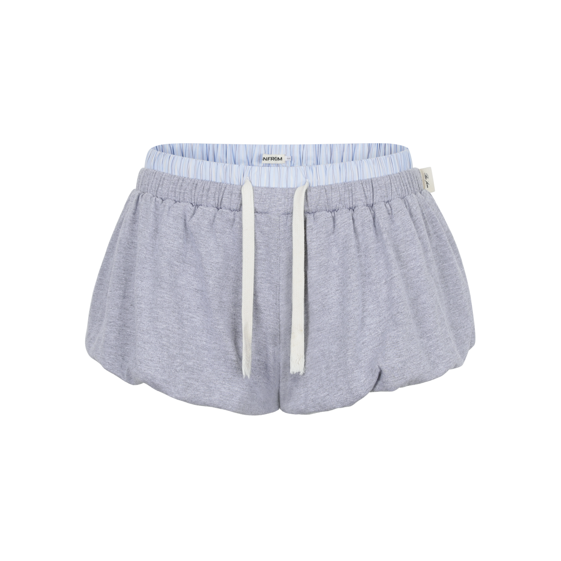 BN25FWPT02 [예약 배송] Bnfrom Bloomers Micro Shorts Gray
