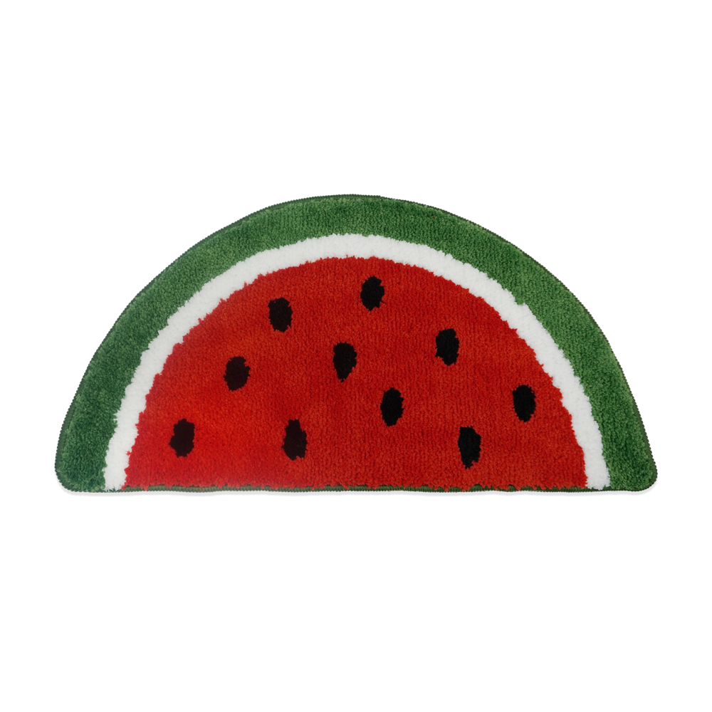 어프어프 수박 터프팅 러그(earpearp Watermelon Tufting Rug)