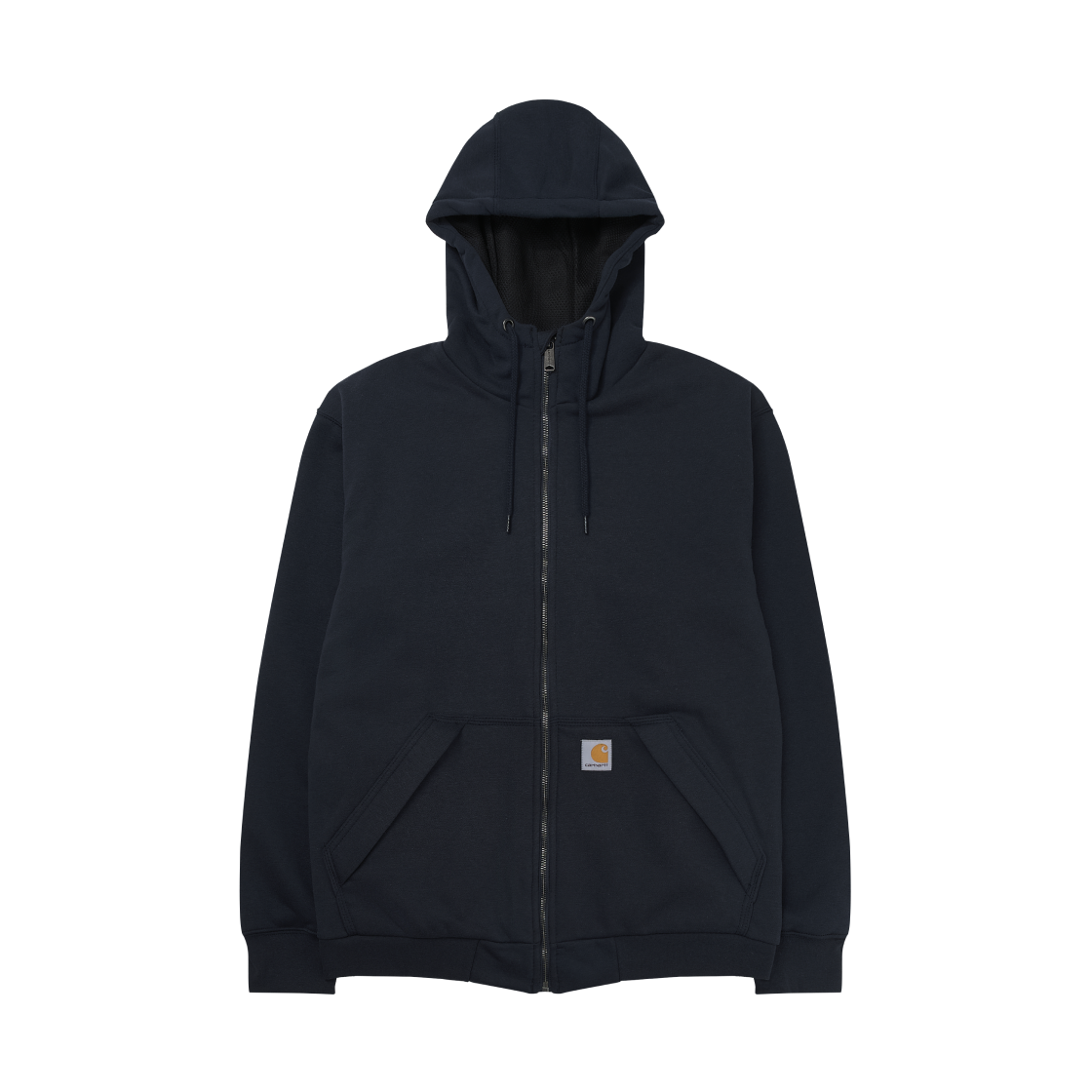104078-472 Carhartt Rain Defender Loose Fit Midweight Thermal-Lined Full-Zip Regular Sweatshirt New Navy
