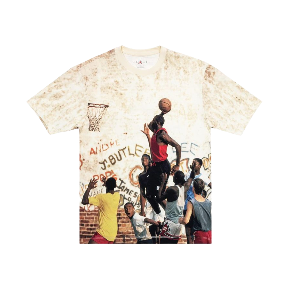 조던 에어 85 그래픽 티셔츠 세일 레전드 라이트 브라운 (HJ2363-133)(Jordan Air 85 Graphic T-Shirt Sail Legend Light Brown (HJ2363-133)) - 1