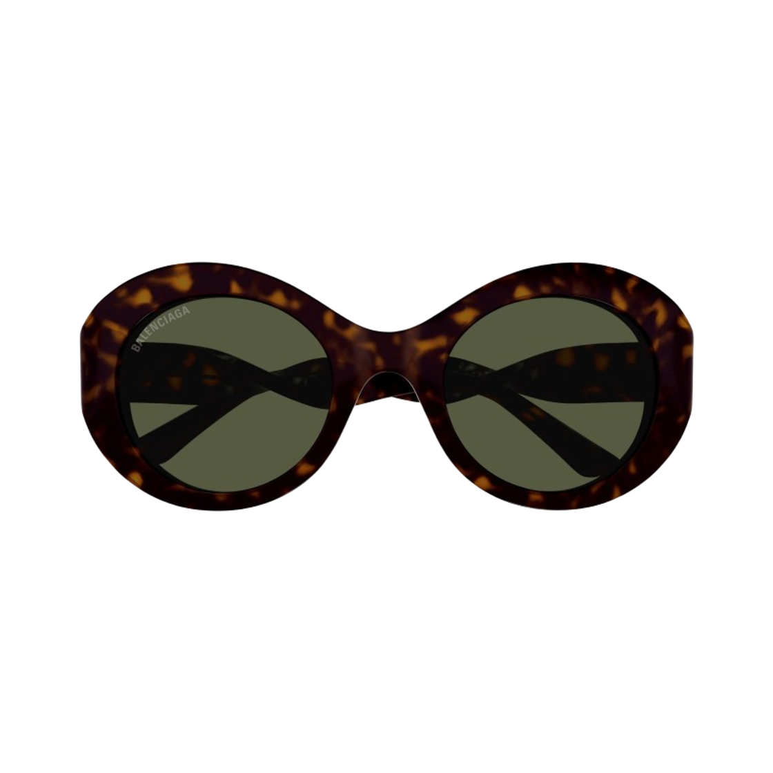 BB0208S002 (W) Balenciaga Round Sunglasses Havana