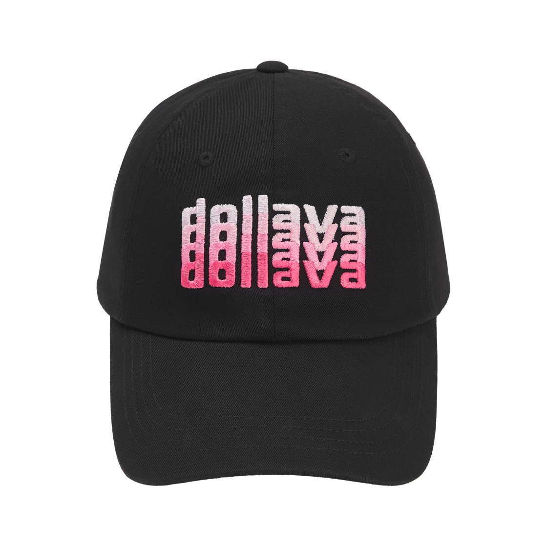 돌라바 그라데이션 캡 블랙(Dollava Gradation Cap Black)