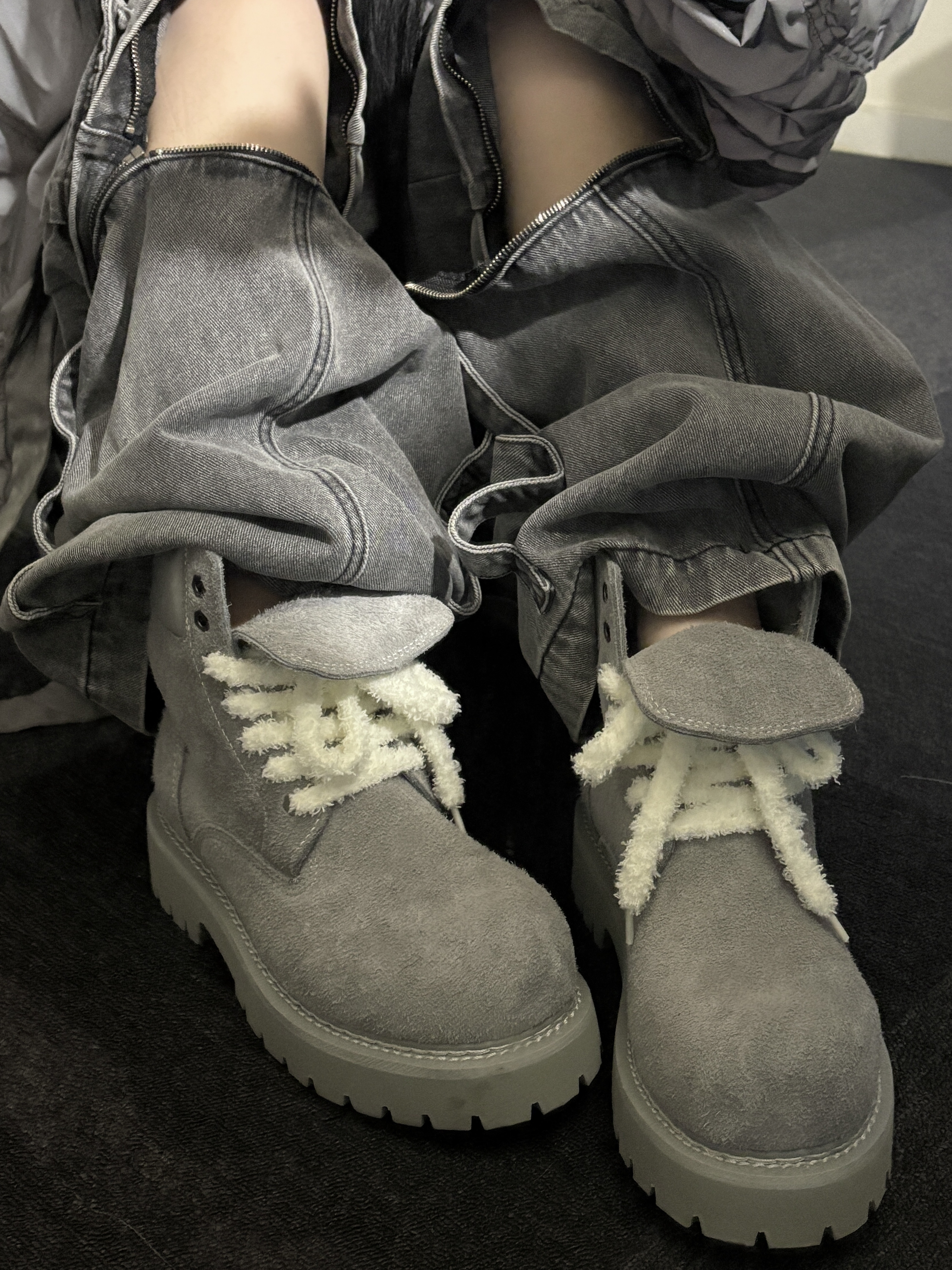 LOSTGARDEN x Grailz Route Slate Grey 착용 스타일 - 2