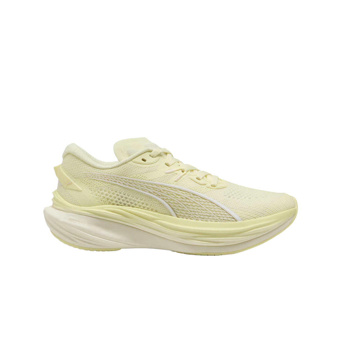 (W) 푸마 디비에이트 나이트로 3 골드 문 알파인 스노우((W) Puma Deviate Nitro 3 Gold Moon Alpine Snow)